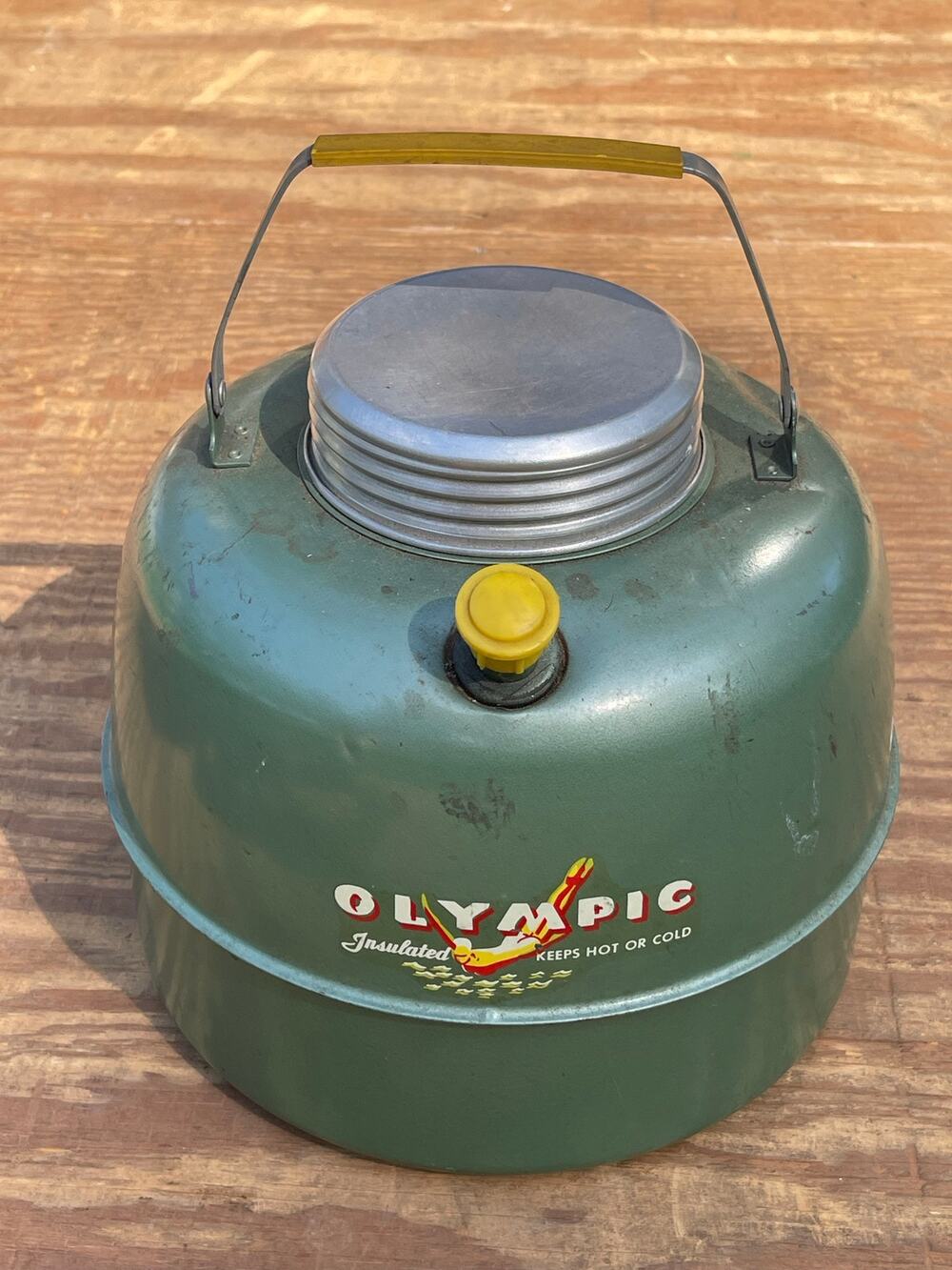 Vintage Olympic 1 gallon water jug cooler